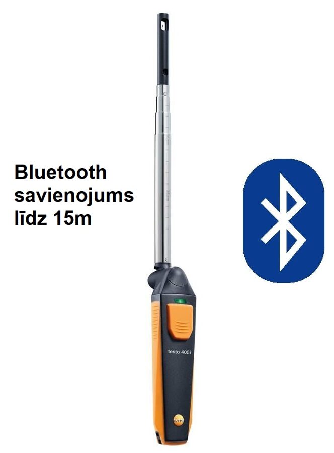 Testo 405i Bluetooth anemometra zonde 0560 1405