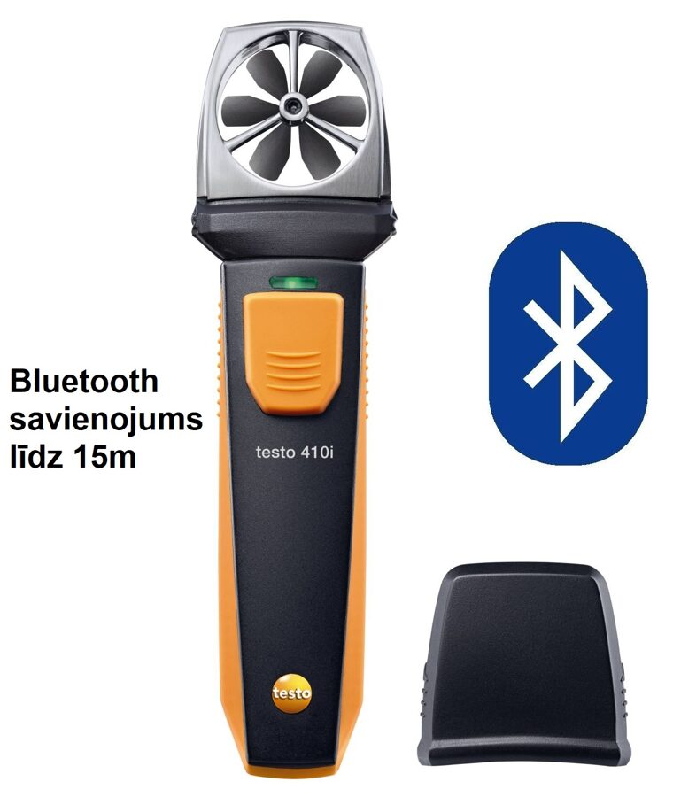 Testo 410i Bluetooth anemometra zonde ar spārniņu 0560 1410