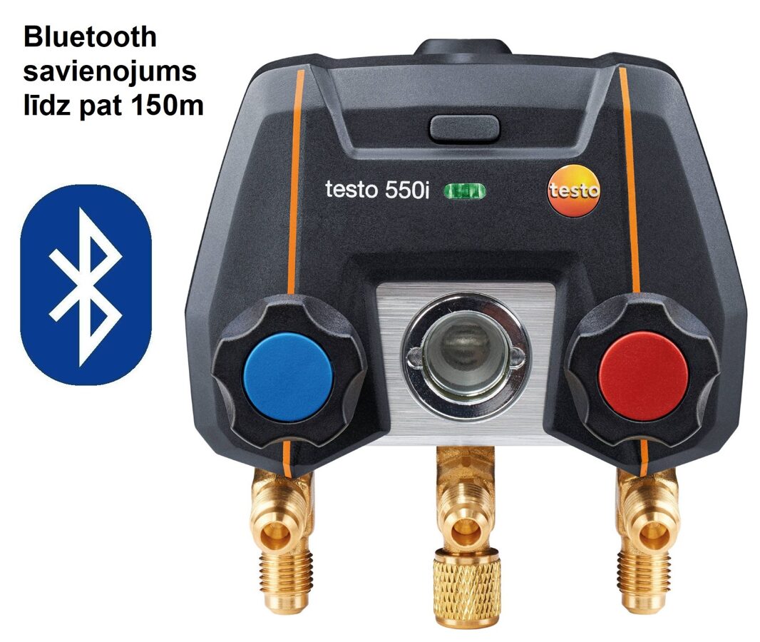 Testo 550i Bluetooth digitālais manifolds 0564 2550