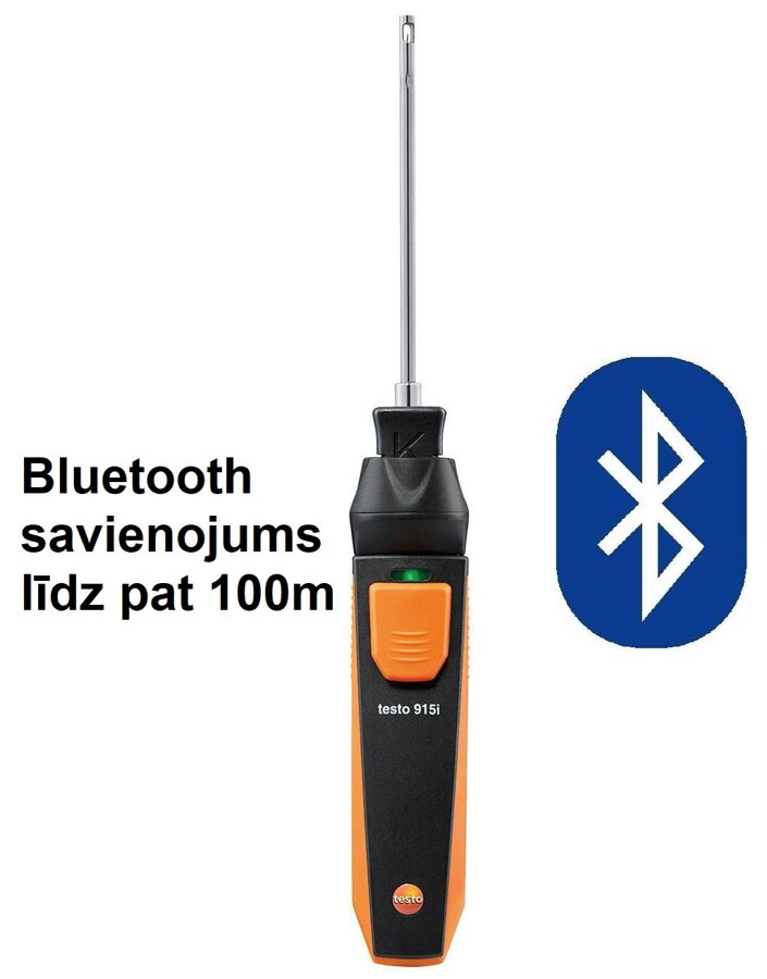 Testo 915i Bluetooth temperatūras zonde gaisam 0563 3915
