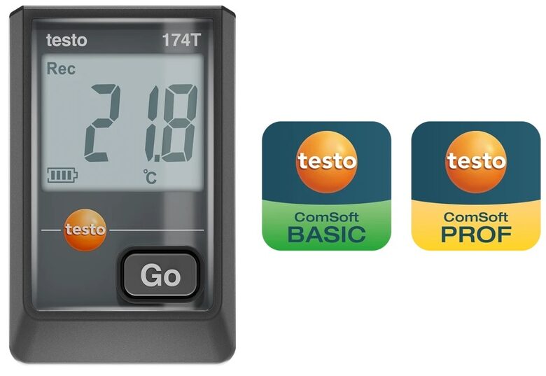 Testo 174 T temperatūras datu logeris 0572 1740 02