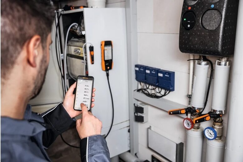 Testo 300 dūmgāzu analizatora O2, CO un NO komplekts 0564 3002