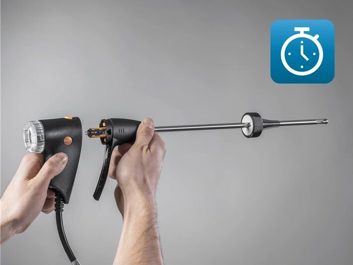 Testo 300 dūmgāzu analizatora O2, CO un NO komplekts 0564 3002