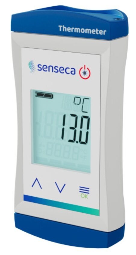 Senseca ECO 130 termometrs K-tipa sensoriem (ražots Vācijā)