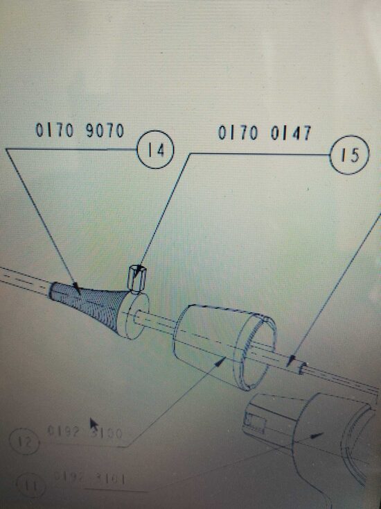 Testo cone probe stop (0170 9070)