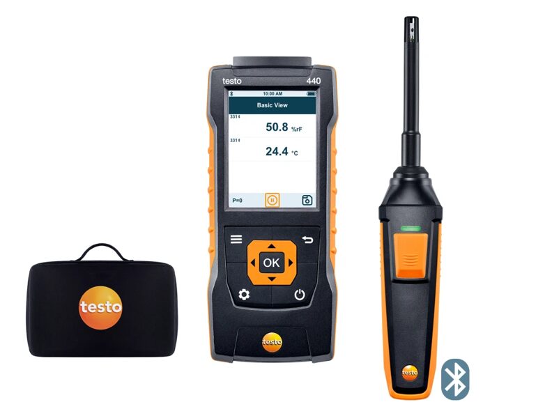 Testo 440 daudzparametru mērītājs ar higrotermometra zondi 0563 4404