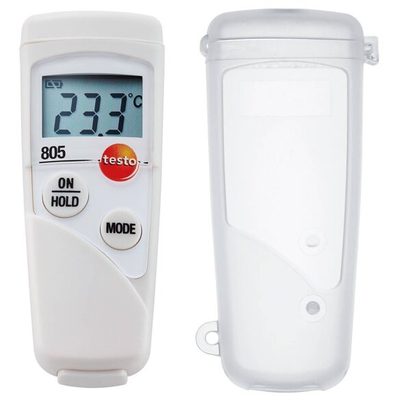 Testo 805 infrasarkanais termometrs ar ūdensizturīgu apvalku 0563 8051
