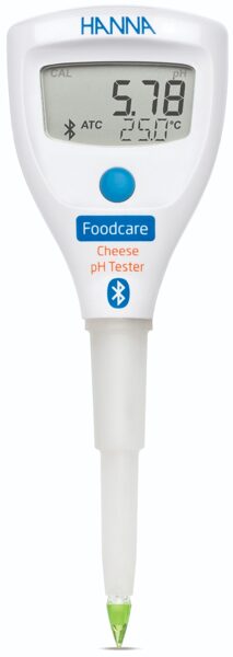 Hanna Instruments HALO2 Foodcare HI-9810322 Bluetooth pH testeris sieram