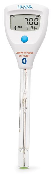 Hanna Instruments HALO2 HI-9810442 Bluetooth pH testeris ādas materiāliem un papīram